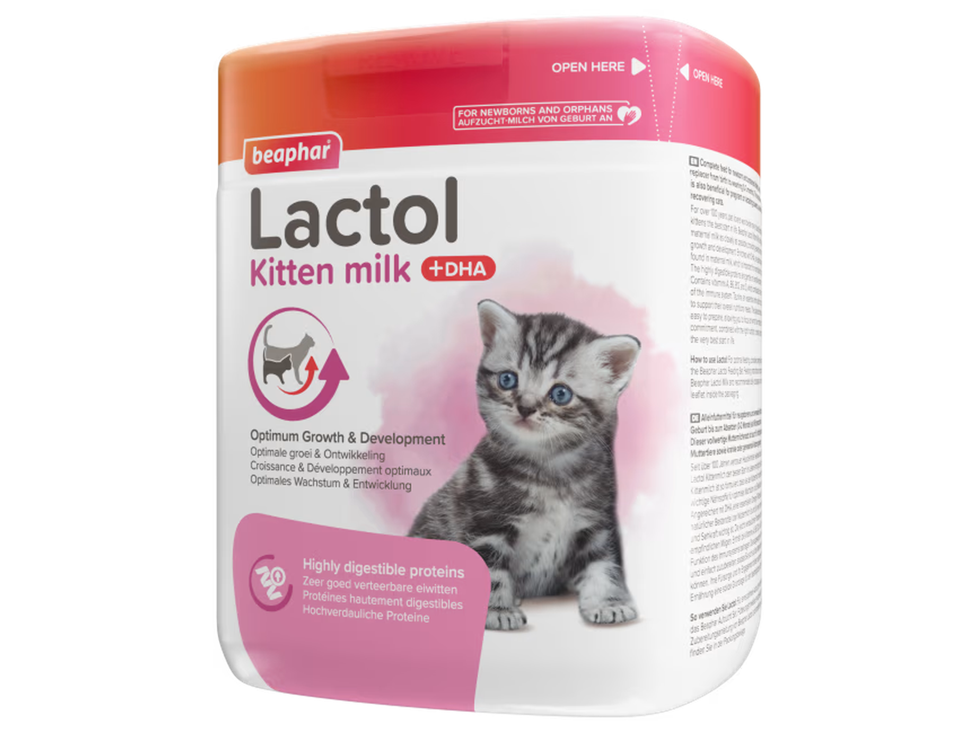 Beaphar Lactol Morsmelk Kitten melkeerstatning til kattunge