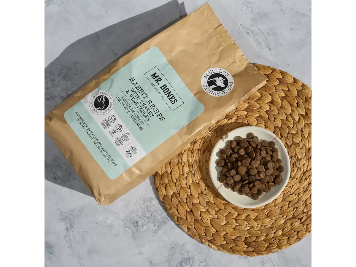 Mr. Bones Freshtrusion Kanin – kornfritt tørrfôr til hund, 2 kg