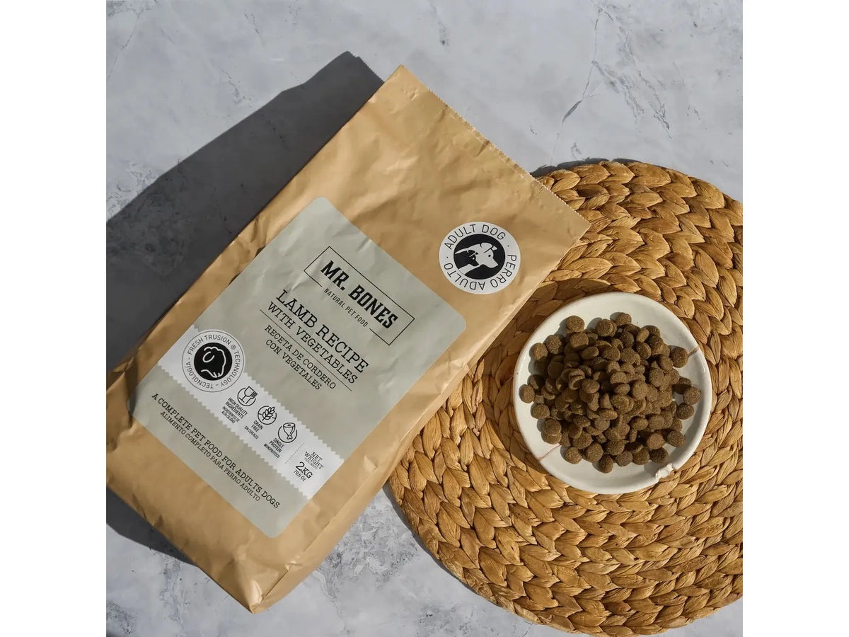Mr. Bones Freshtrusion Lam – kornfritt tørrfôr til hund, 2 kg