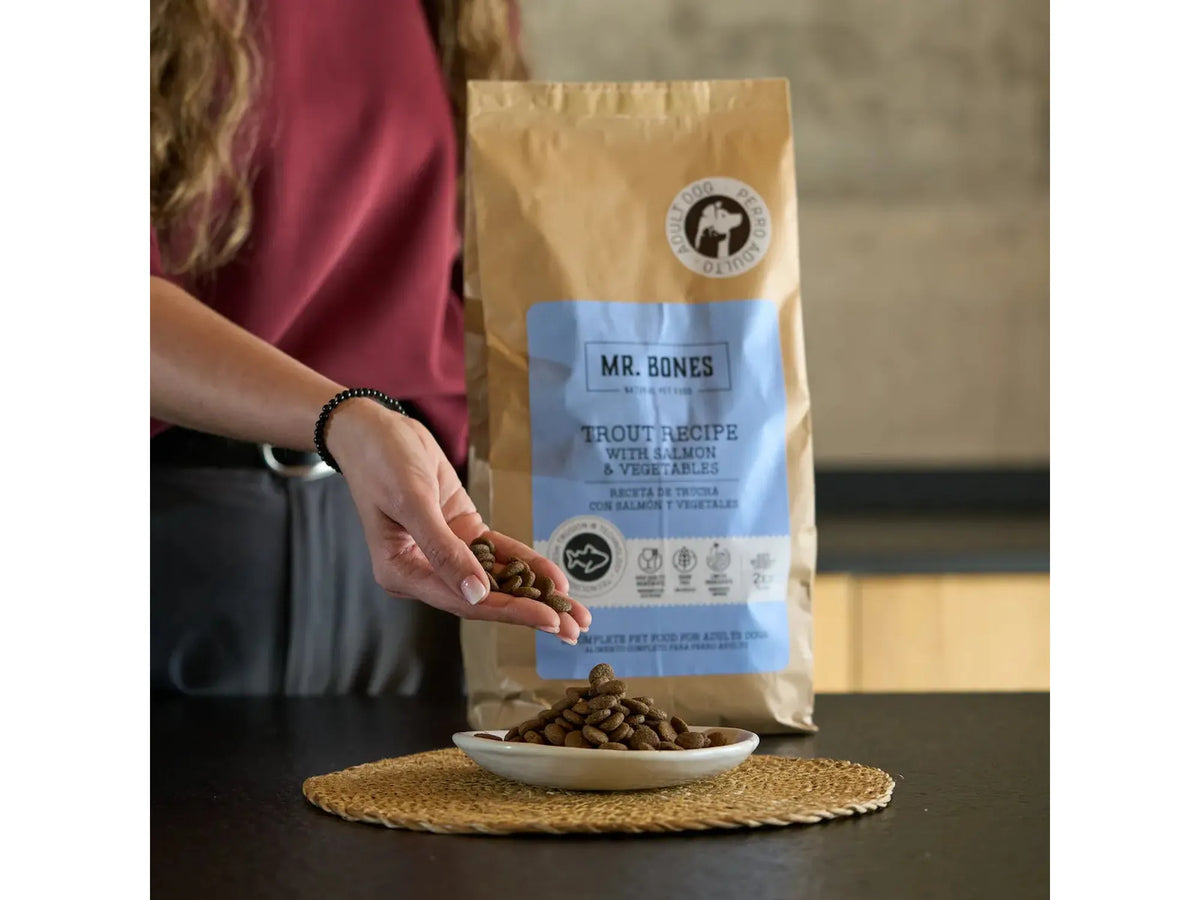 Mr. Bones Freshtrusion Ørret – kornfritt tørrfôr til hund, 2 kg