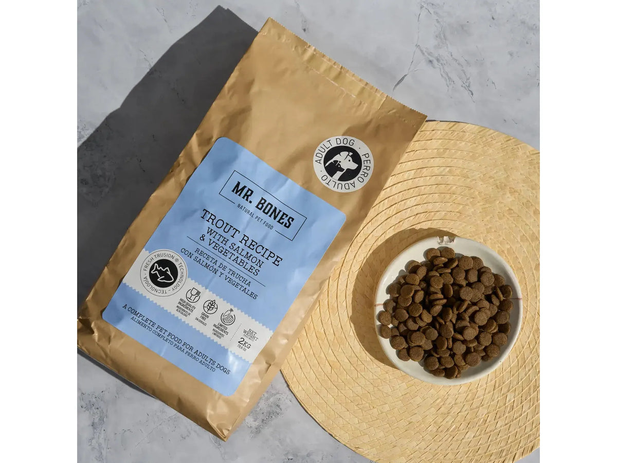 Mr. Bones Freshtrusion Ørret – kornfritt tørrfôr til hund, 2 kg