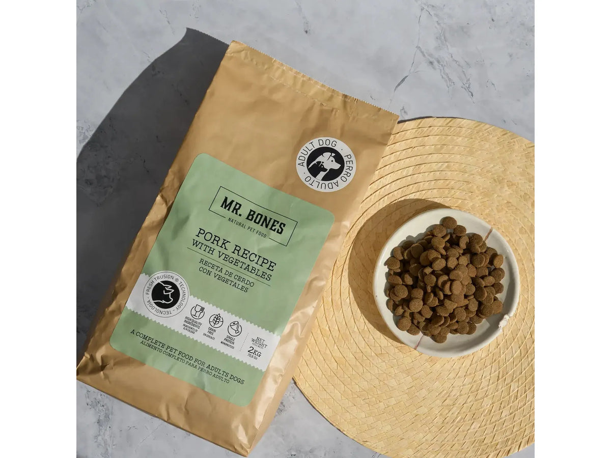 Mr. Bones Freshtrusion Svin – kornfritt tørrfôr til hund, 2 kg