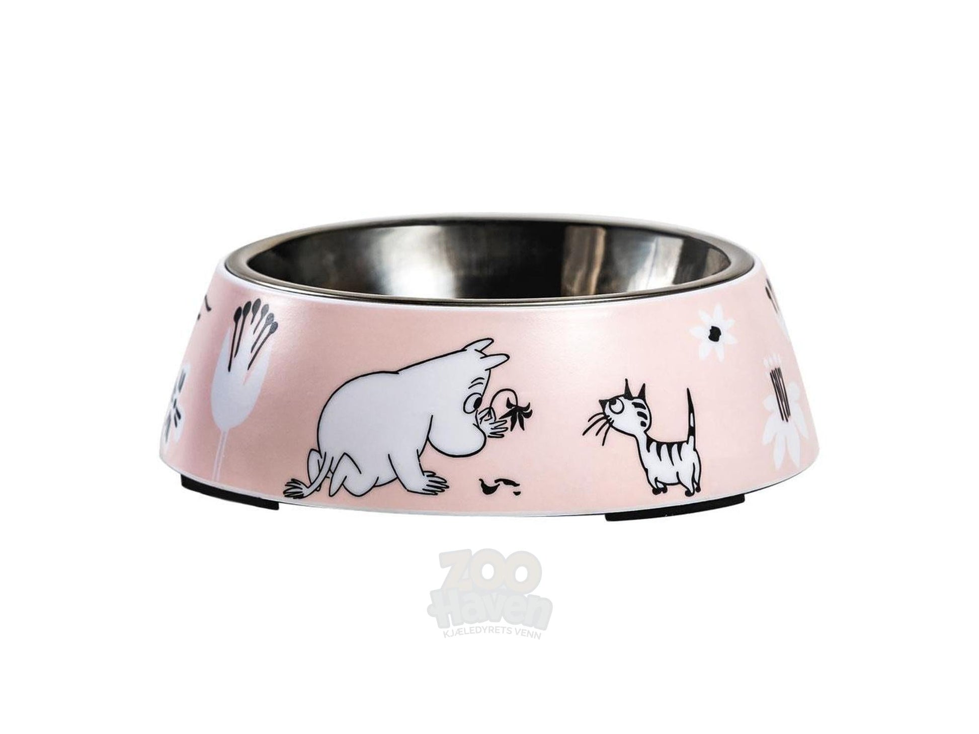 Mummi Pets matskål i rosa størrelse S 160 ml