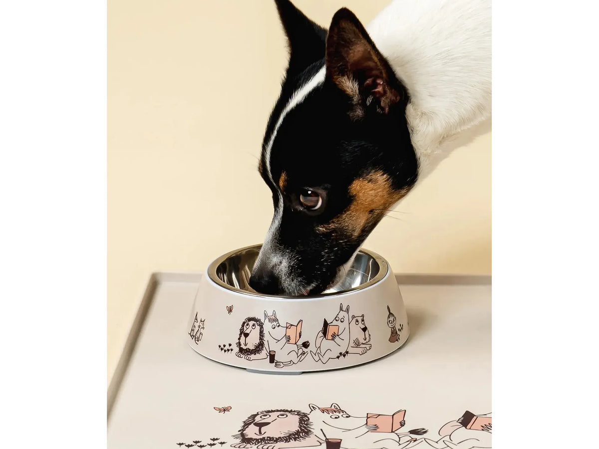 Muurla Moomin for Pets Moments – skål på silikonmatte