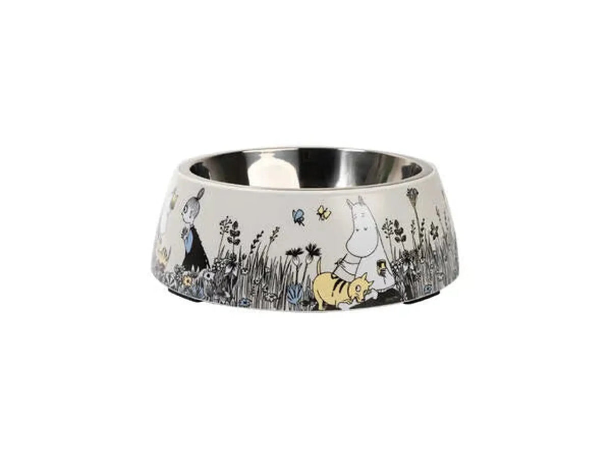 Muurla Moomin for Pets matskål L grå