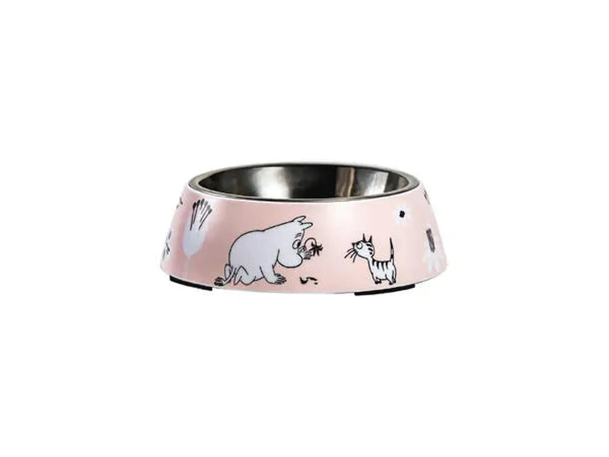 Muurla Moomin for Pets matskål S rosa