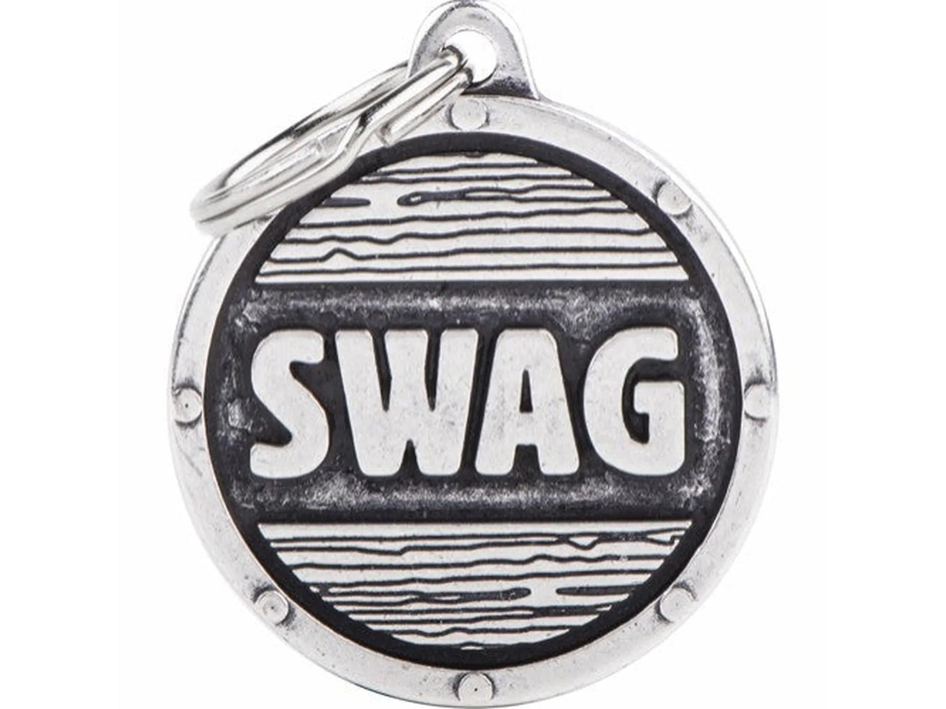 MyFamily Bronx Swag ID-brikke til hund og katt – graverbar navnebrikke