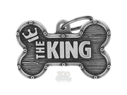 MyFamily Bronx The King ID-brikke til hund og katt – graverbar navnebrikke