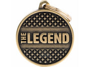 MyFamily Bronx The Legend ID-brikke til hund og katt – graverbar navnebrikke