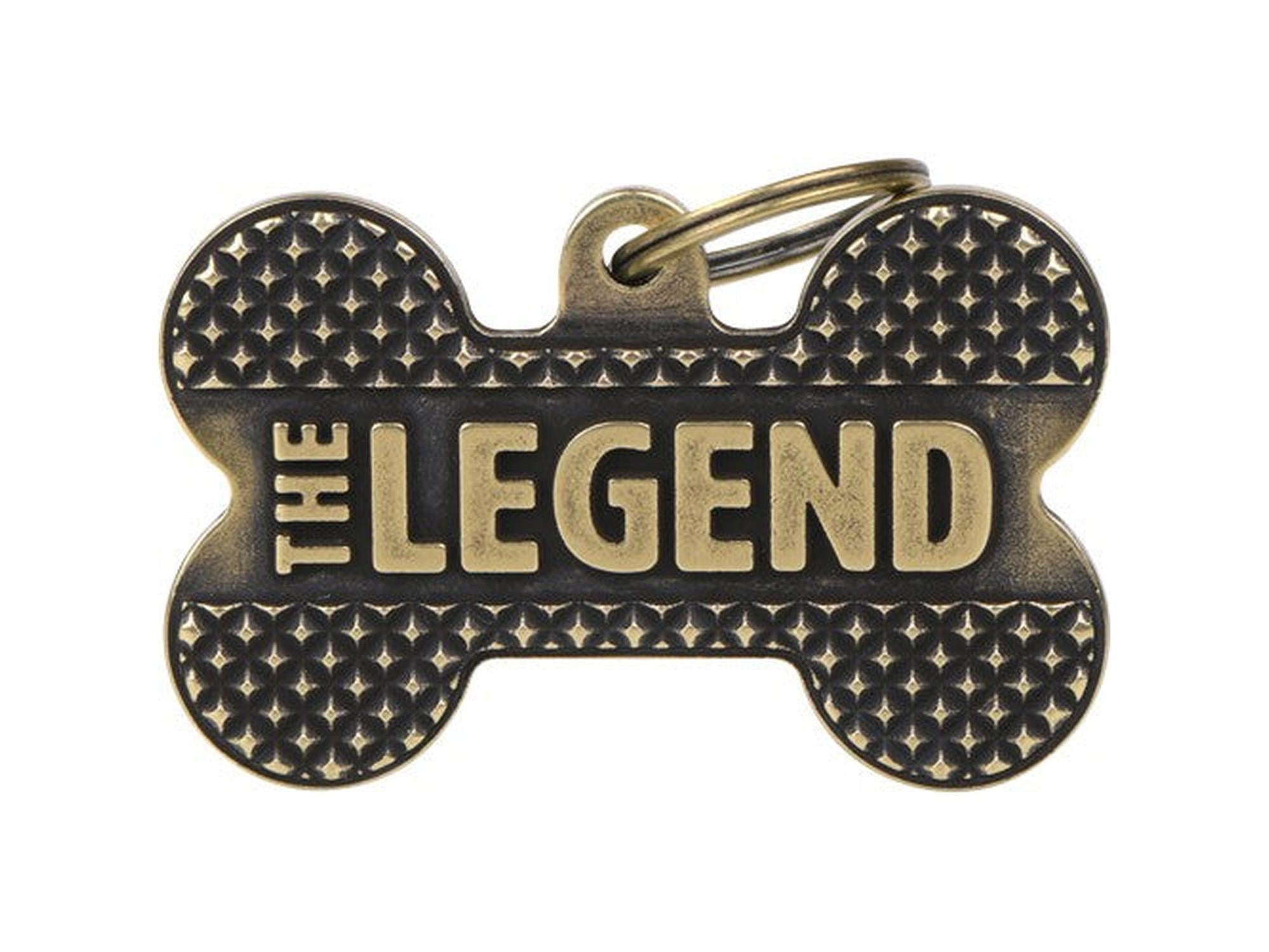 MyFamily Bronx The Legend ID-brikke til hund og katt – graverbar navnebrikke