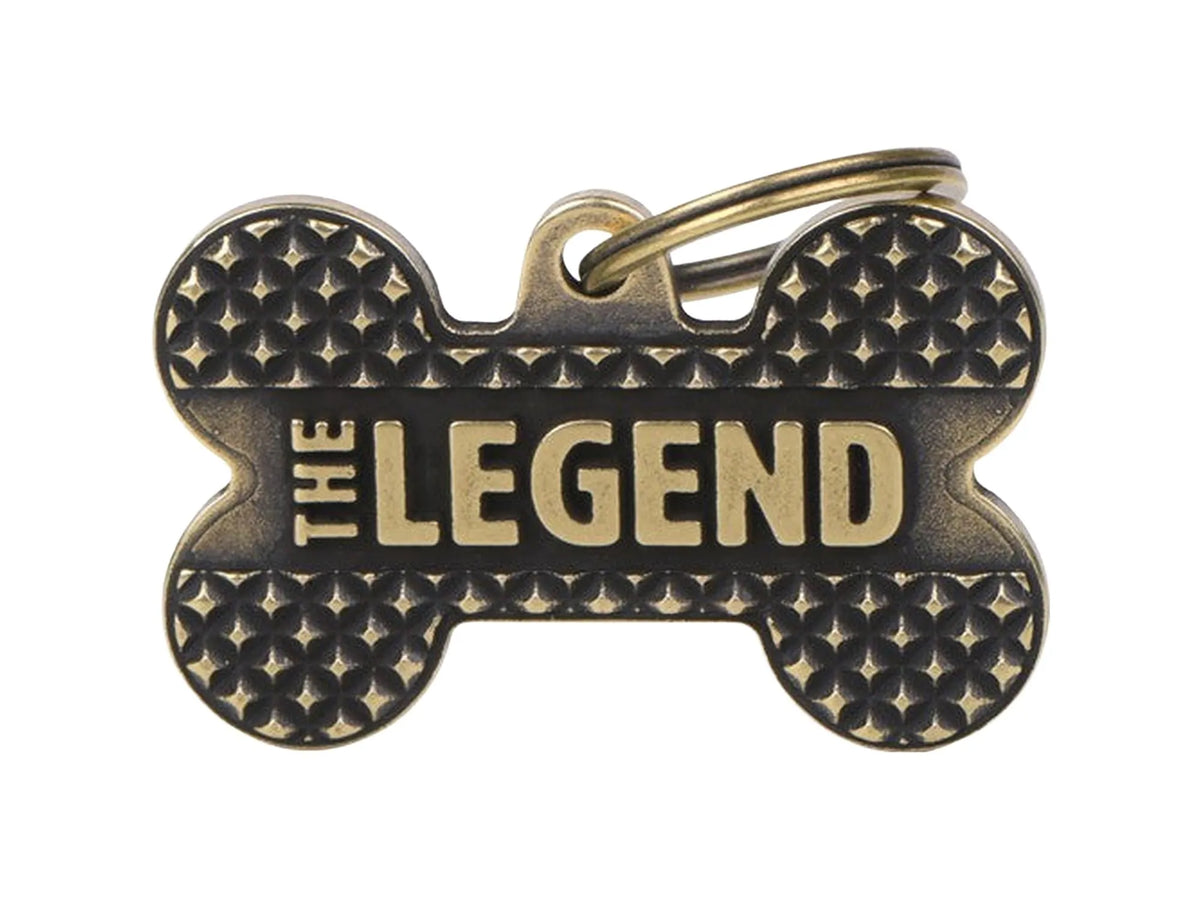 MyFamily Bronx The Legend ID-brikke til hund og katt – graverbar navnebrikke