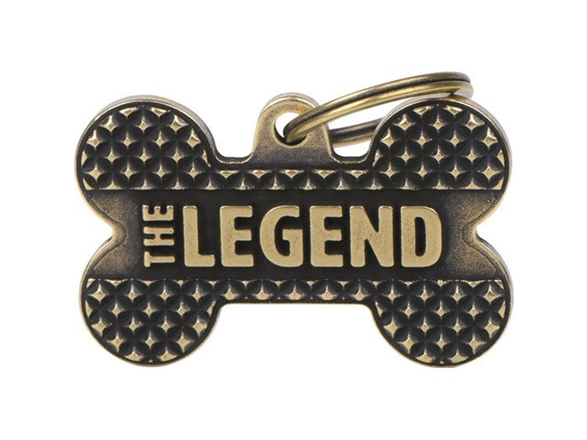 MyFamily Bronx The Legend ID-brikke til hund og katt – graverbar navnebrikke