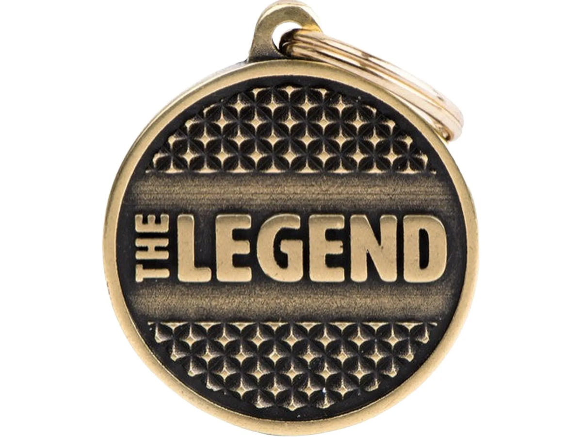 MyFamily Bronx The Legend ID-brikke til hund og katt – graverbar navnebrikke