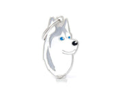 MyFamily Friends Siberian Husky ID-brikke til hund og katt – graverbar navnebrikke