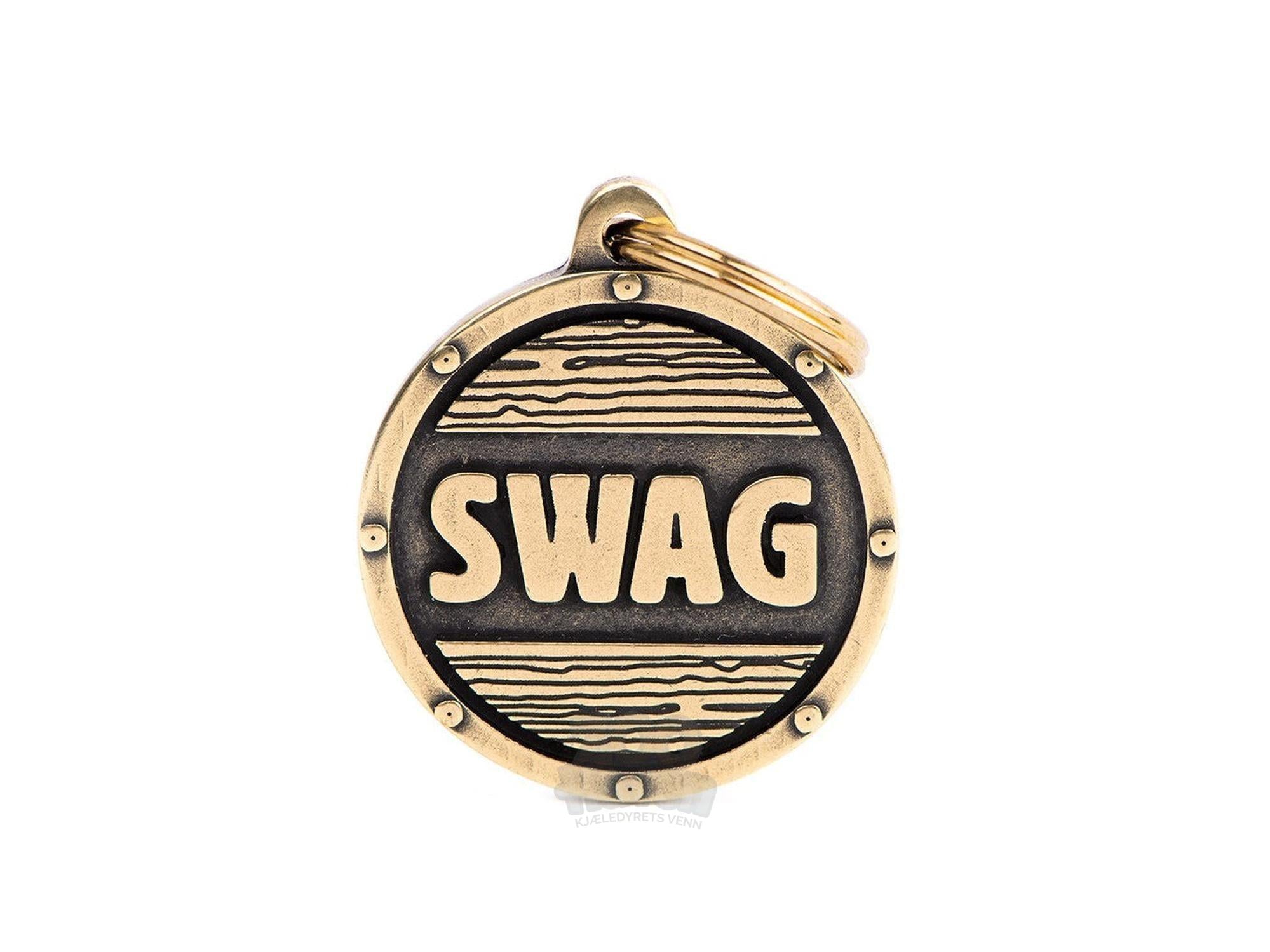 MyFamily Myfa Bronx SWAG BH21 hundeskilt og ID-tag