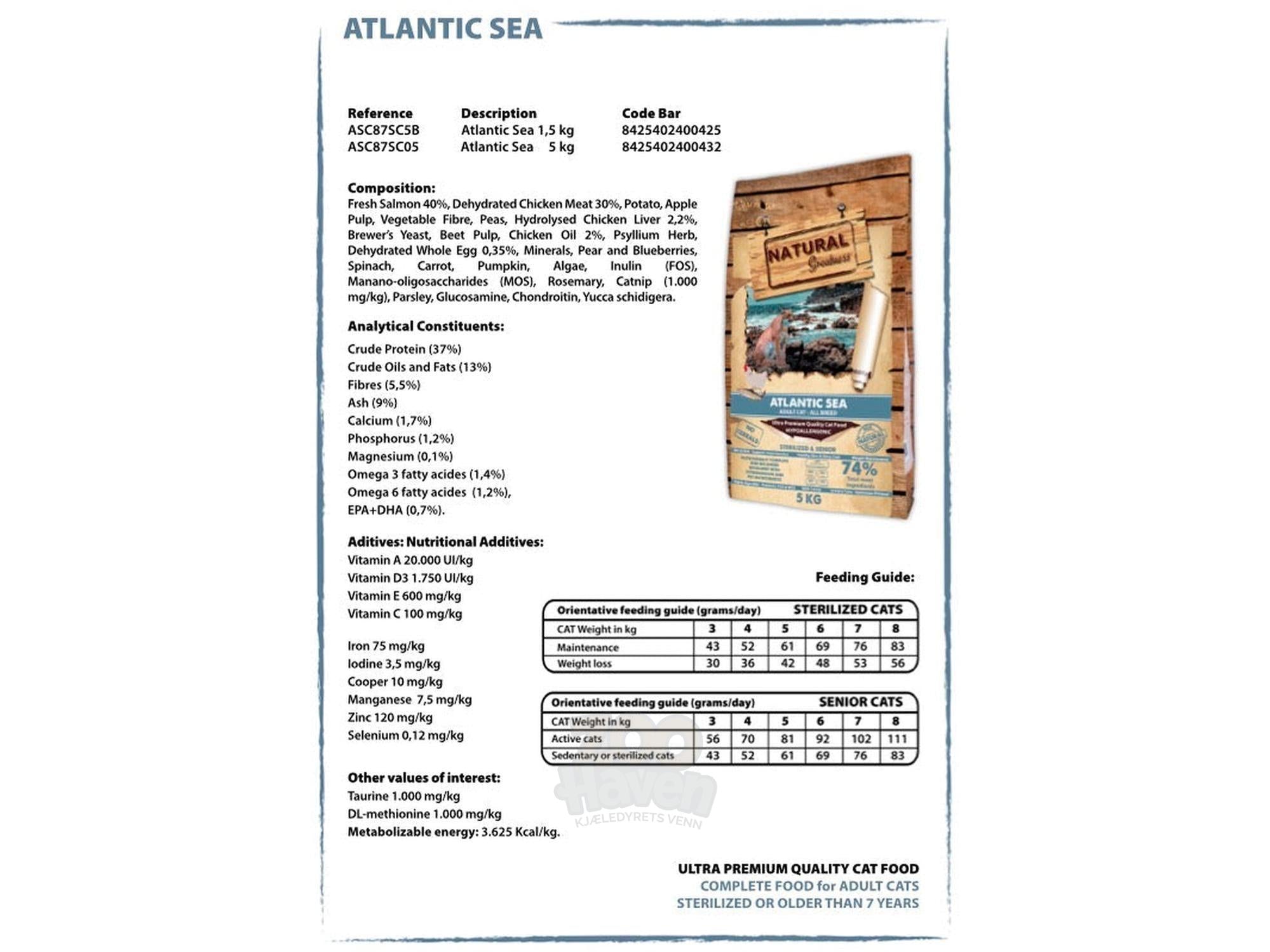 Natural Greatness Atlantic Sea Recipe kattemat – bilde 2