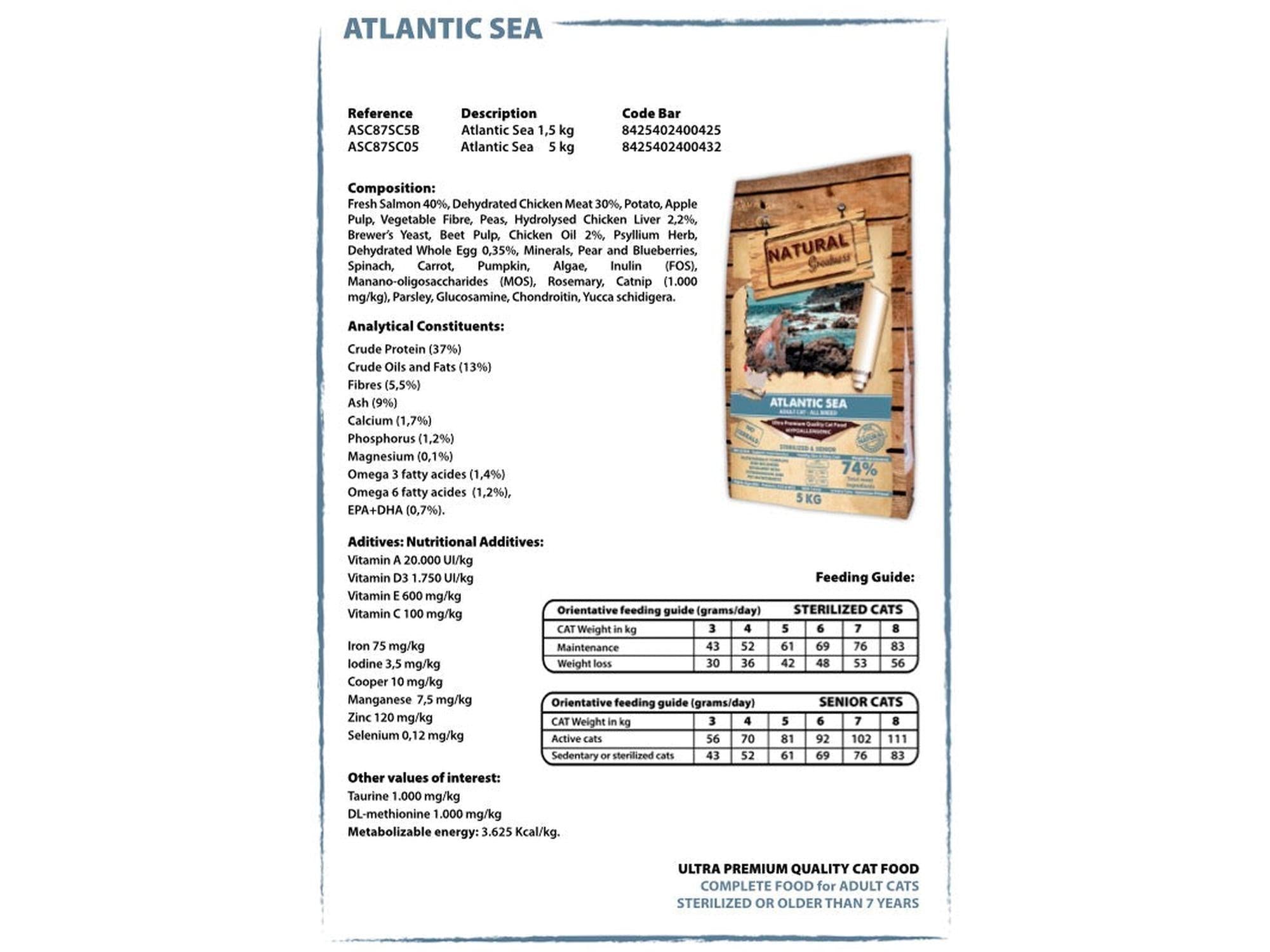 Natural Greatness Atlantic Sea Recipe kattemat – bilde 2
