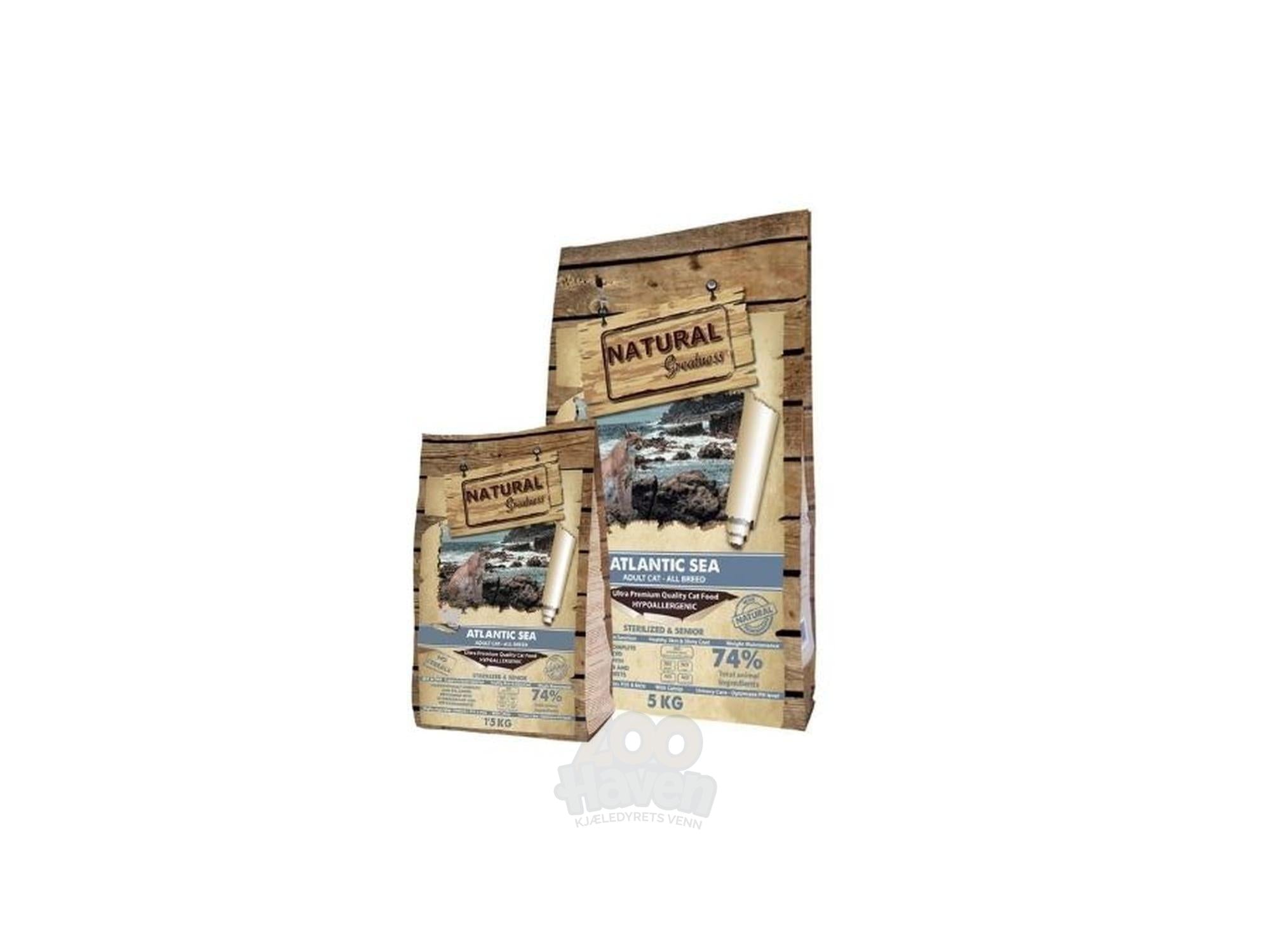 Natural Greatness Atlantic Sea Recipe tørrfôr til voksen katt