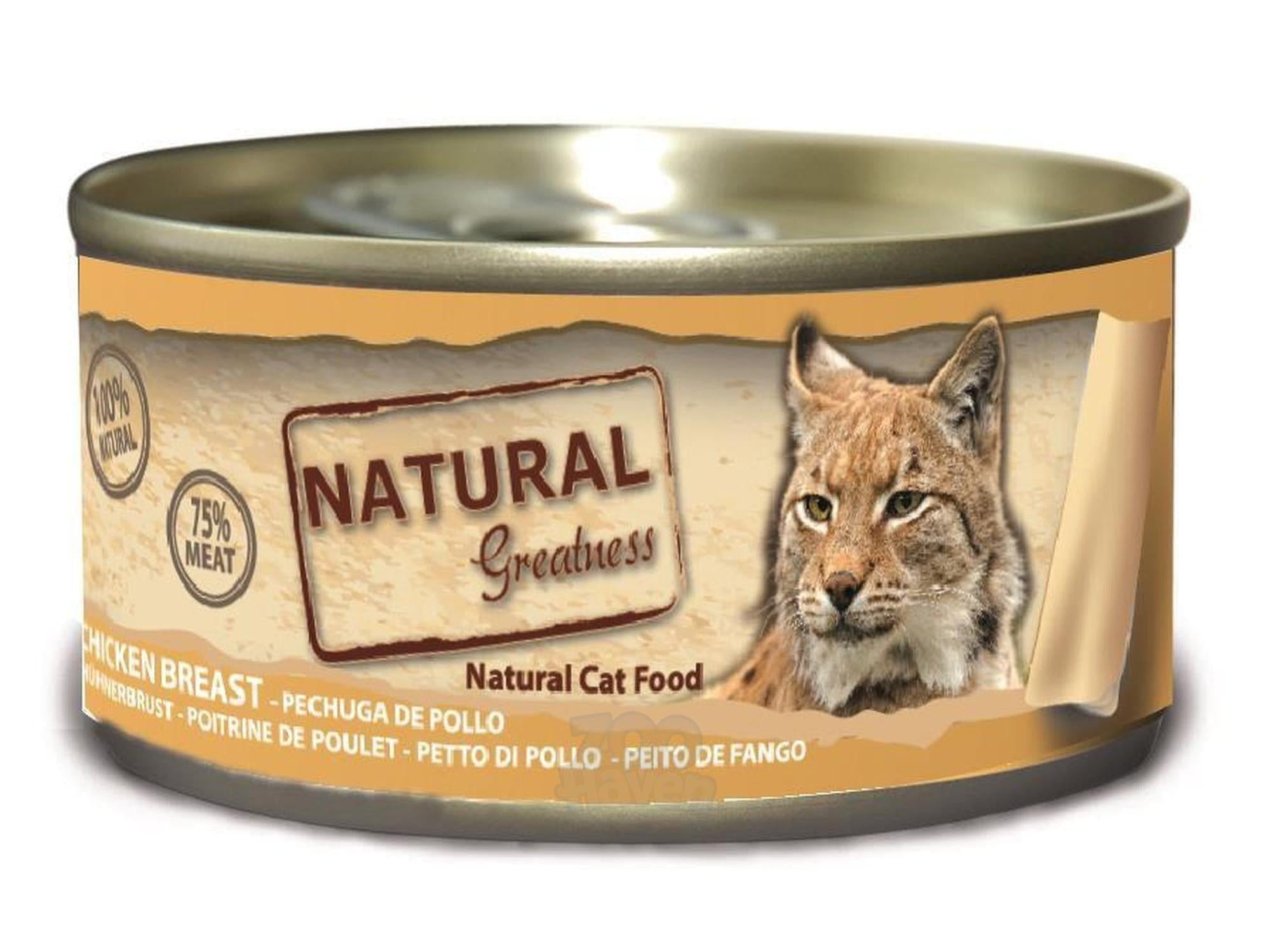 Natural Greatness Chicken Breast våtfôr katt 70 g