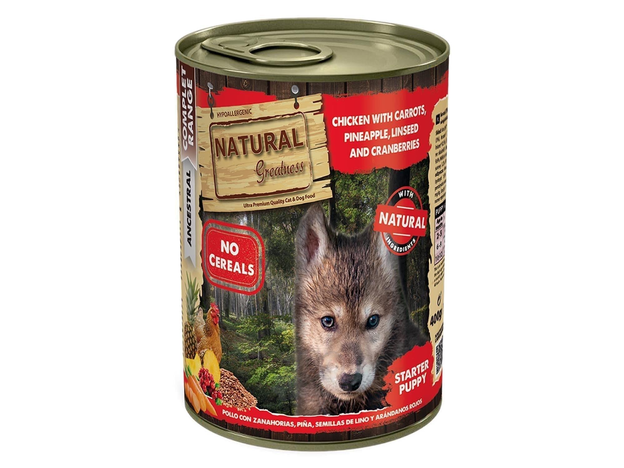 Natural Greatness Chicken komplett våtfôr valp 400 g