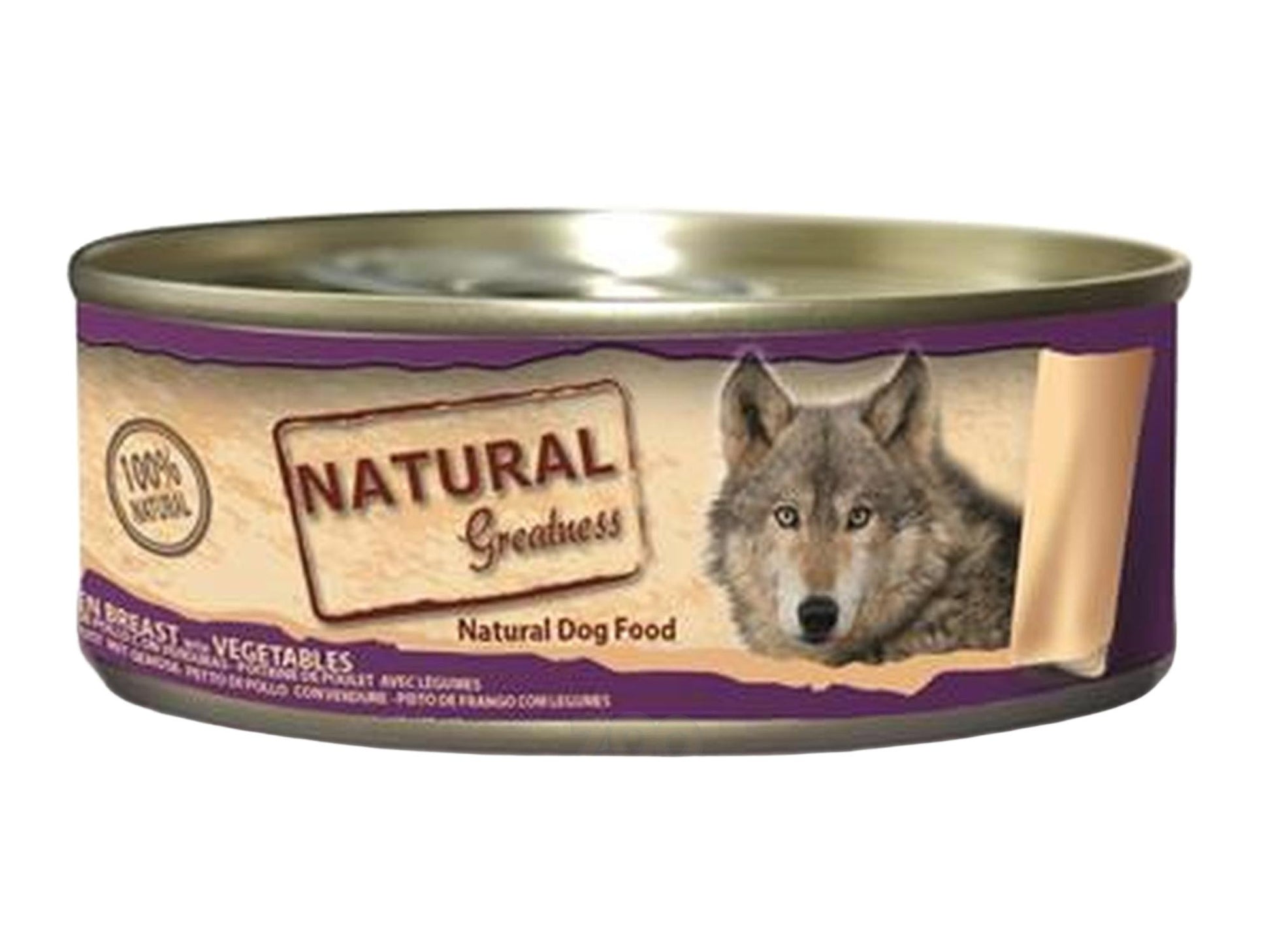 Natural Greatness Chicken with Vegetables våtfôr snacks hund 156 g