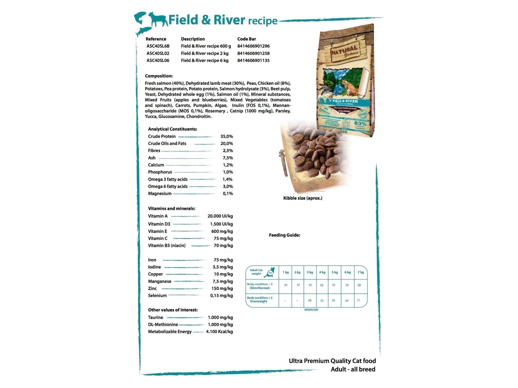 Natural Greatness Field & River Adult hundemat – bilde 2