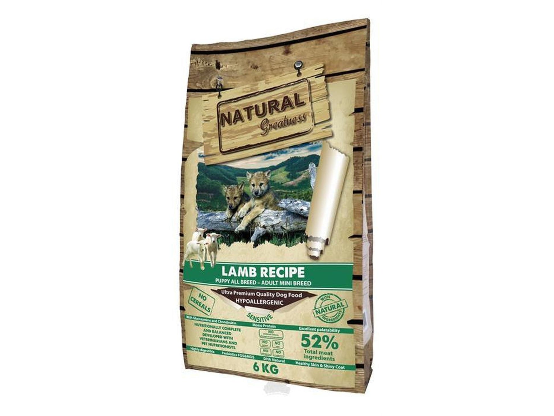Natural Greatness Lamb Mini Recipe hundemat – bilde 3