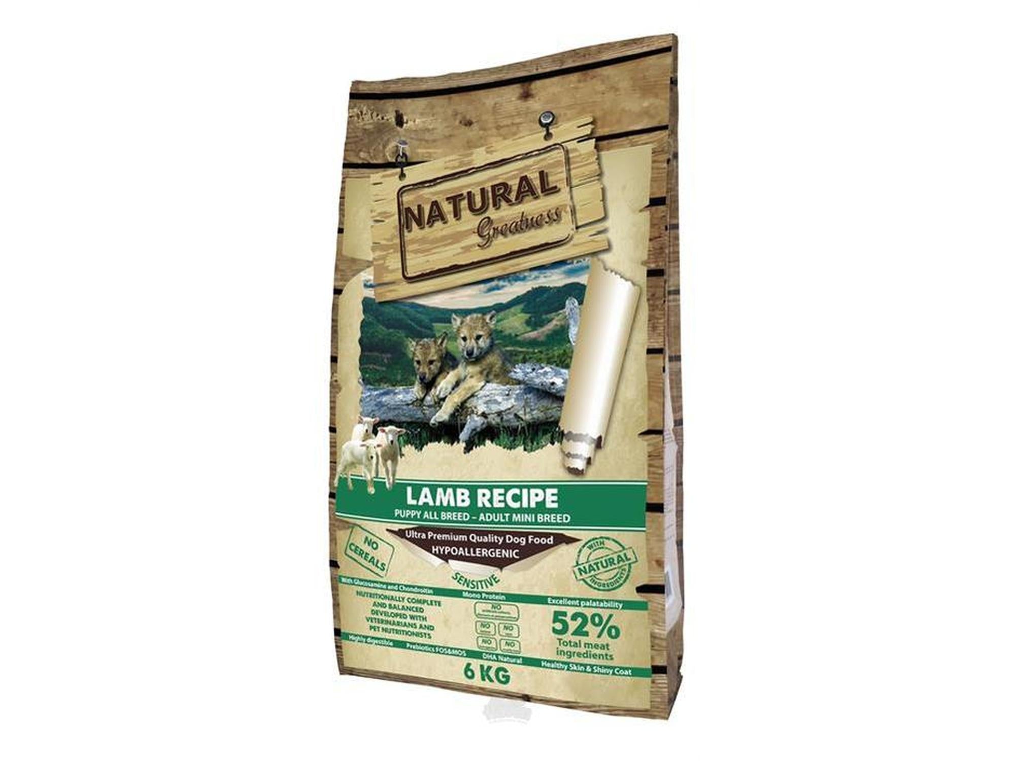 Natural Greatness Lamb Mini Recipe hundemat – bilde 3
