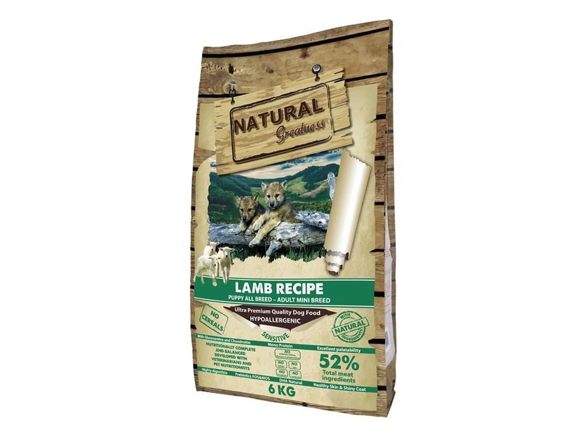 Natural Greatness Lamb Mini Recipe hundemat – bilde 3