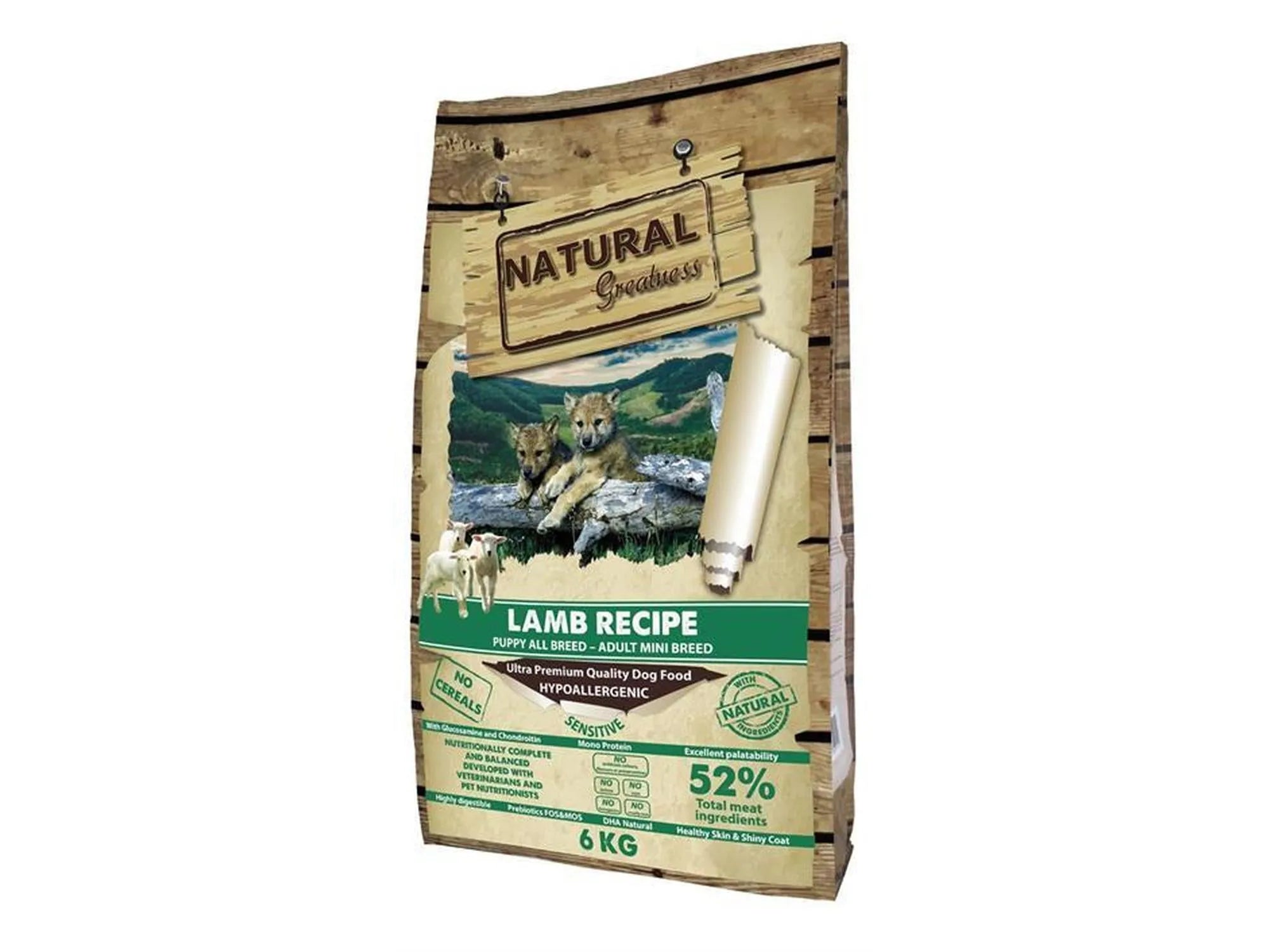 Natural Greatness Lamb Mini Recipe hundemat – bilde 3