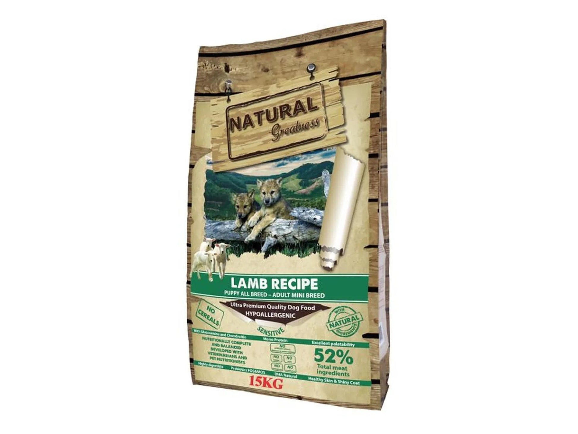 Natural Greatness Lamb Mini Recipe hundemat – bilde 4