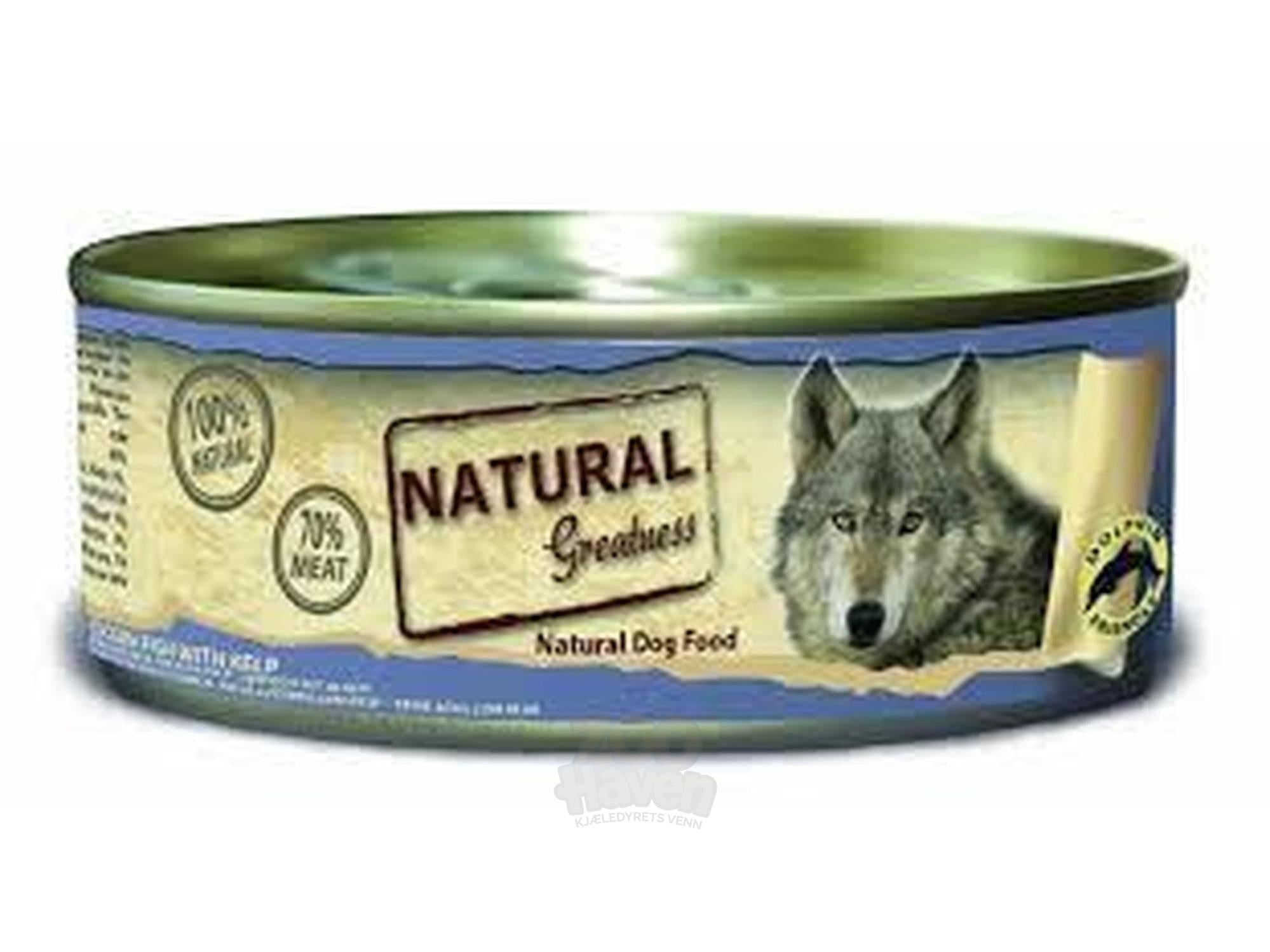 Natural Greatness Ocean Fish våtfôr snacks hund 156 g