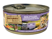 Natural Greatness Quail & Pork komplett våtfôr katt 170 g