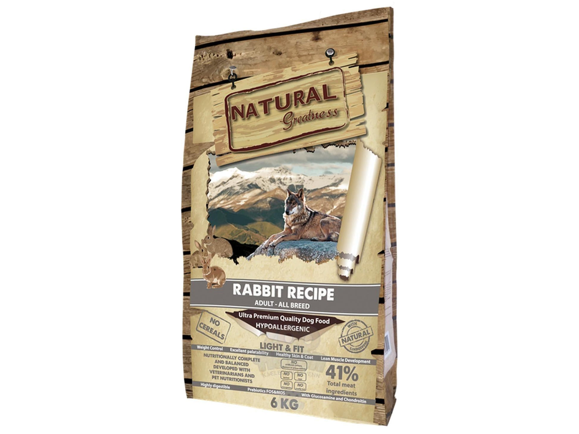 Natural Greatness Rabbit Recipe hundemat – bilde 3
