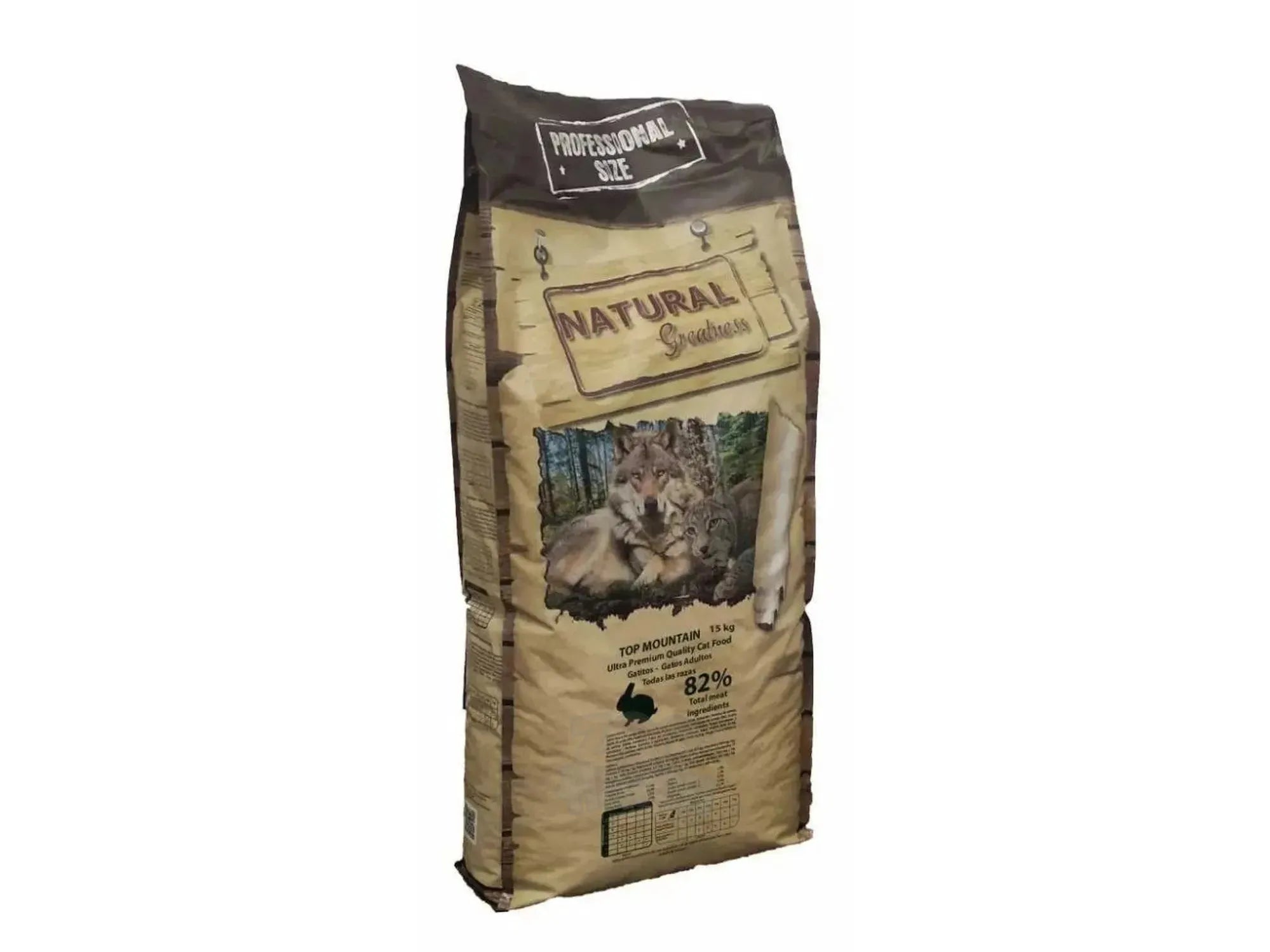 Natural Greatness Top Mountain – Kanin (monoprotein) | Kornfritt kattefôr