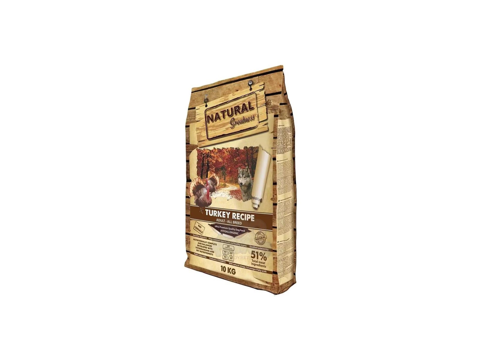 Natural Greatness Turkey Recipe hundemat – bilde 4