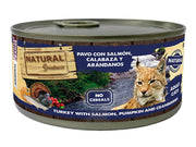 Natural Greatness Turkey & Salmon komplett våtfôr katt 185 g
