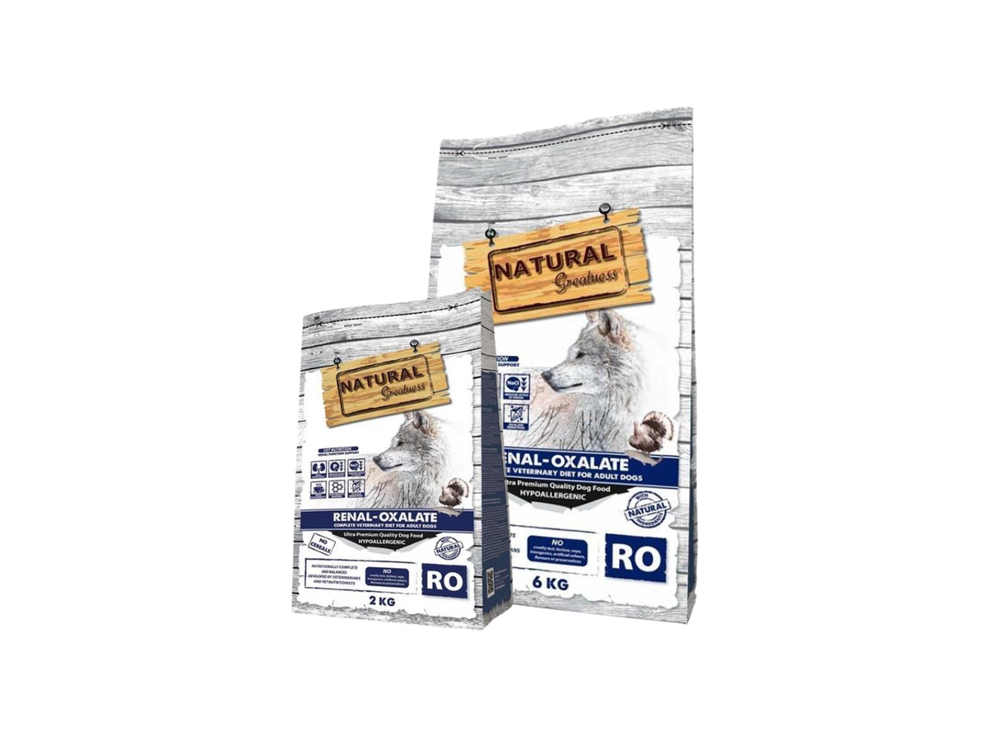 Natural Greatness Renal Oxalate Vet Dog veterinærfôr for nyre hund