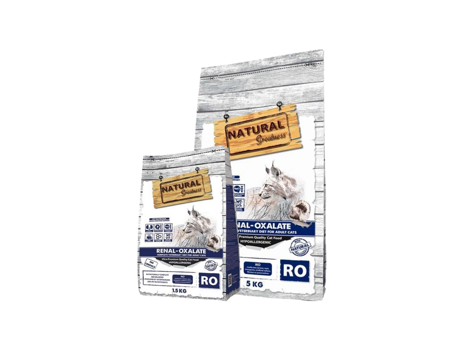 Natural Greatness Renal Oxalate Vet Cat veterinærfôr for nyre katt