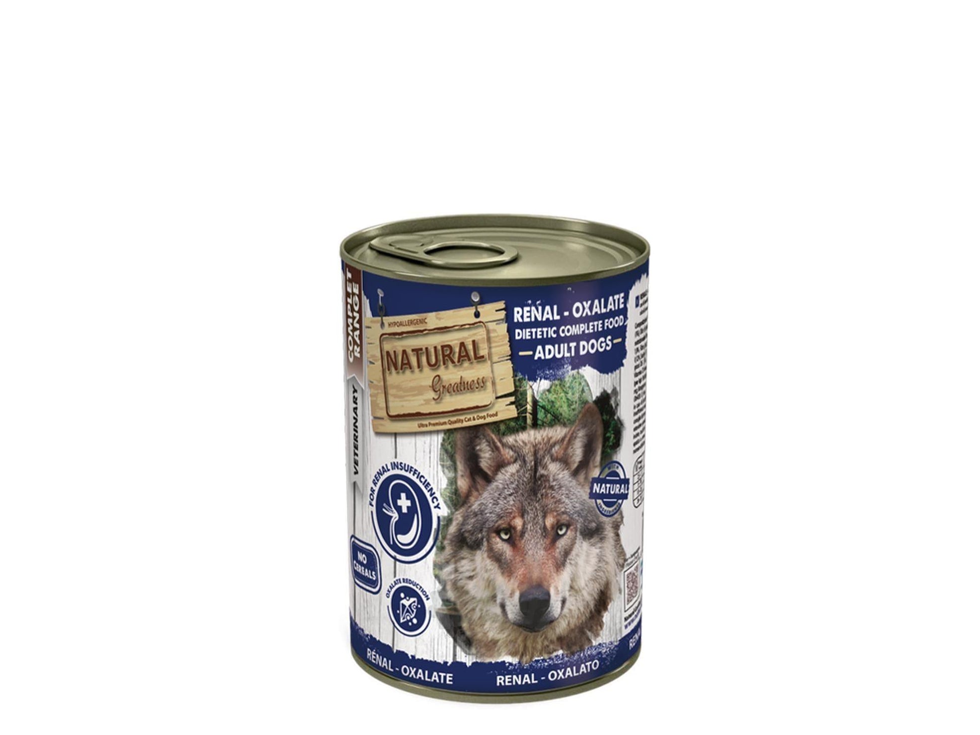 Natural Greatness Renal Oxalate 400g våtfôr for nyre hund