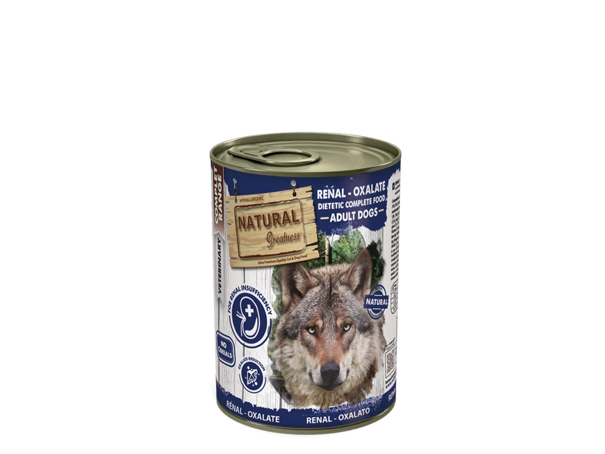 Natural Greatness Renal Oxalate 400g våtfôr for nyre hund
