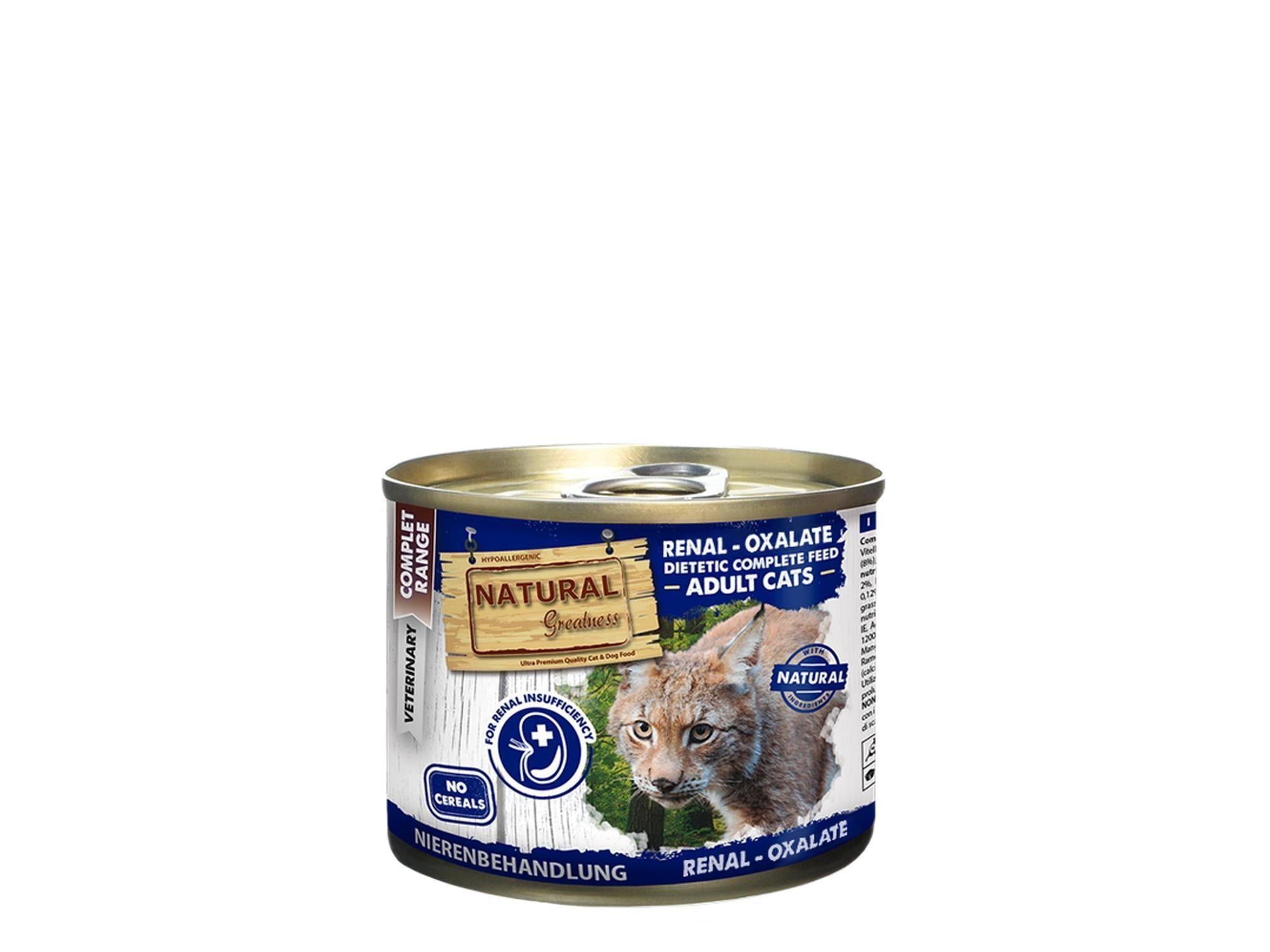 Natural Greatness Renal Oxalate 200g våtfôr for nyre katt