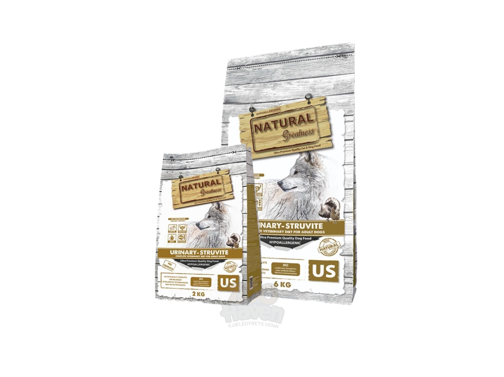 Natural Greatness Urinary Struvite Vet Dog veterinærfôr for urinveier hund