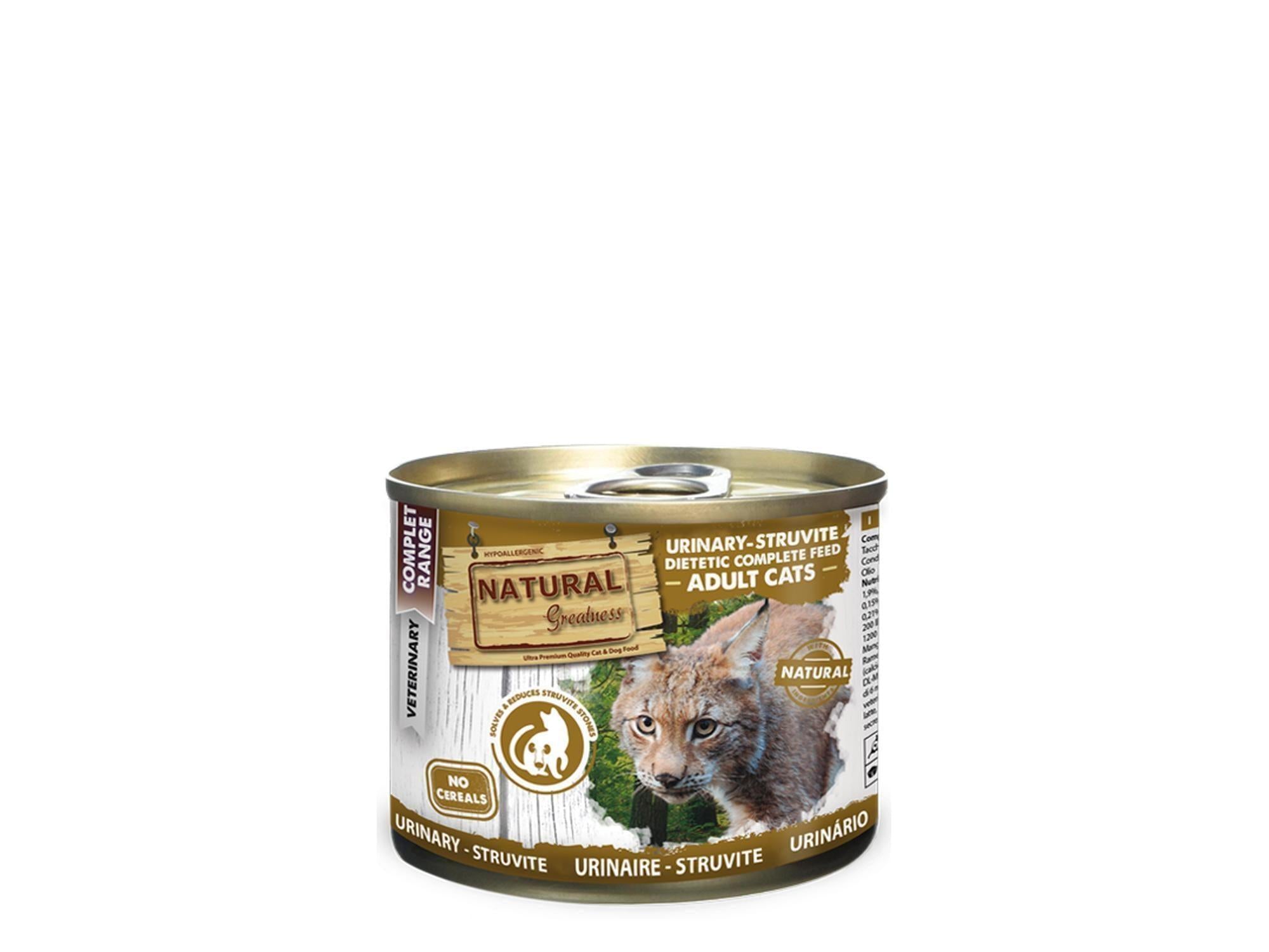 Natural Greatness Urinary Struvite 200g våtfôr for urinveier katt