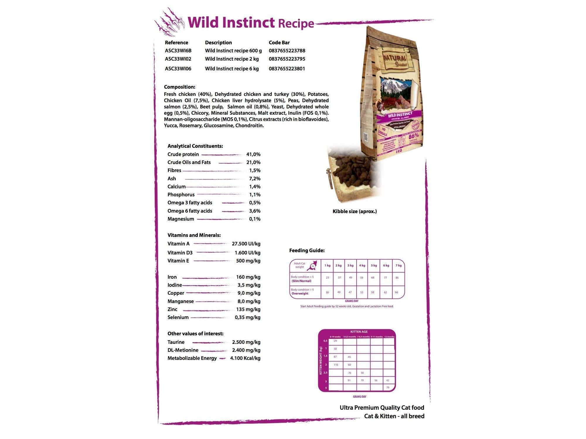 Natural Greatness Wild Instinct All Age kattemat – bilde 2