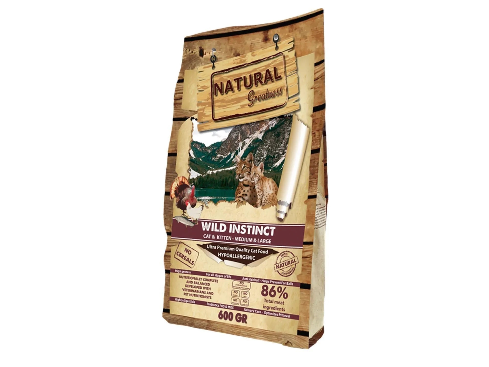 Natural Greatness Wild Instinct Large Breed kattemat – bilde 3