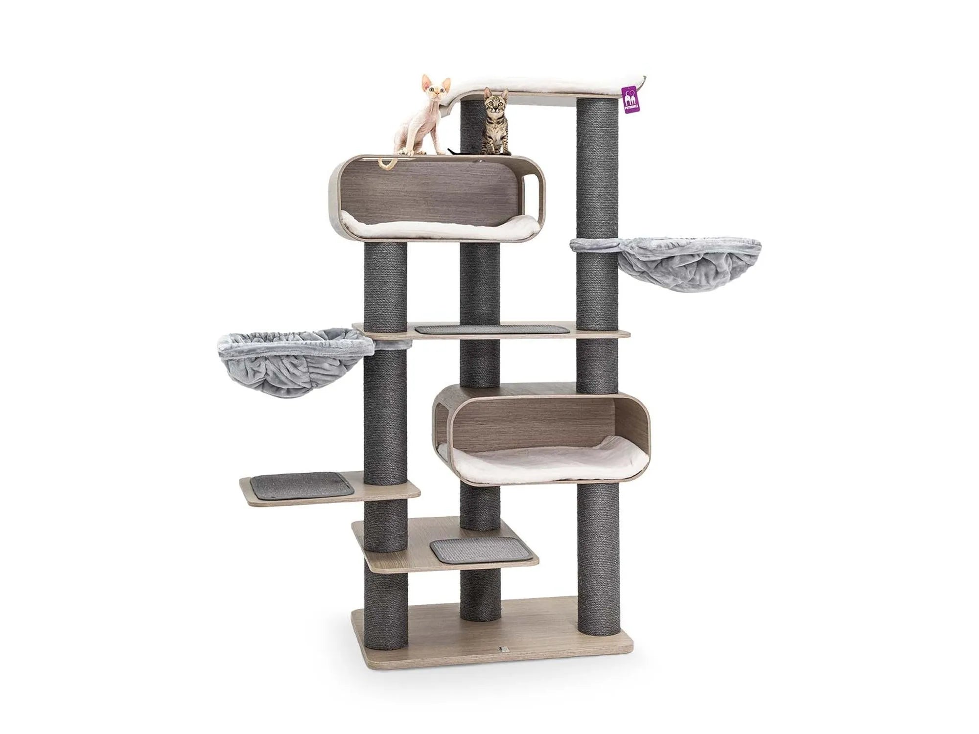 Petrebels Virgo 196 kattetre i old grey