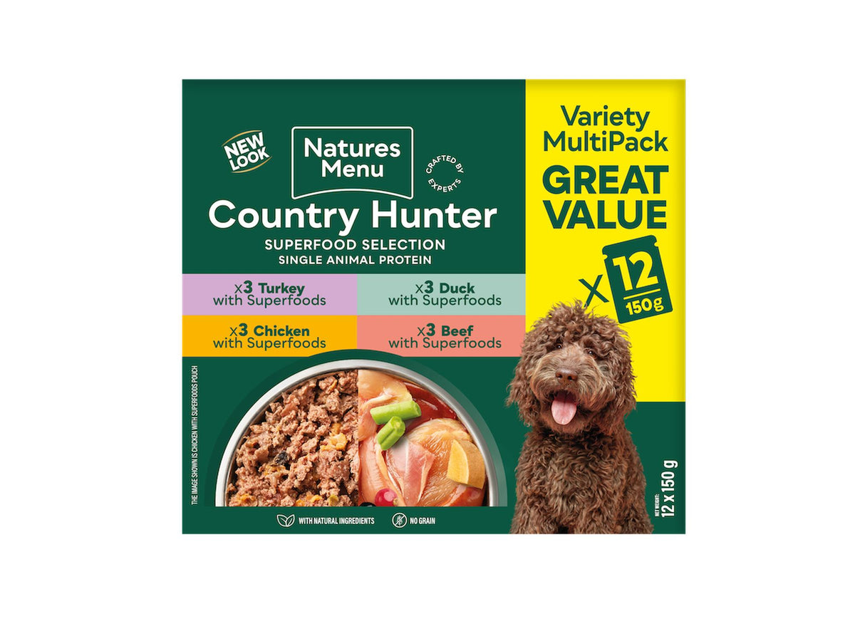 Natures Menu Country Hunter Multipack 12 × 150 g