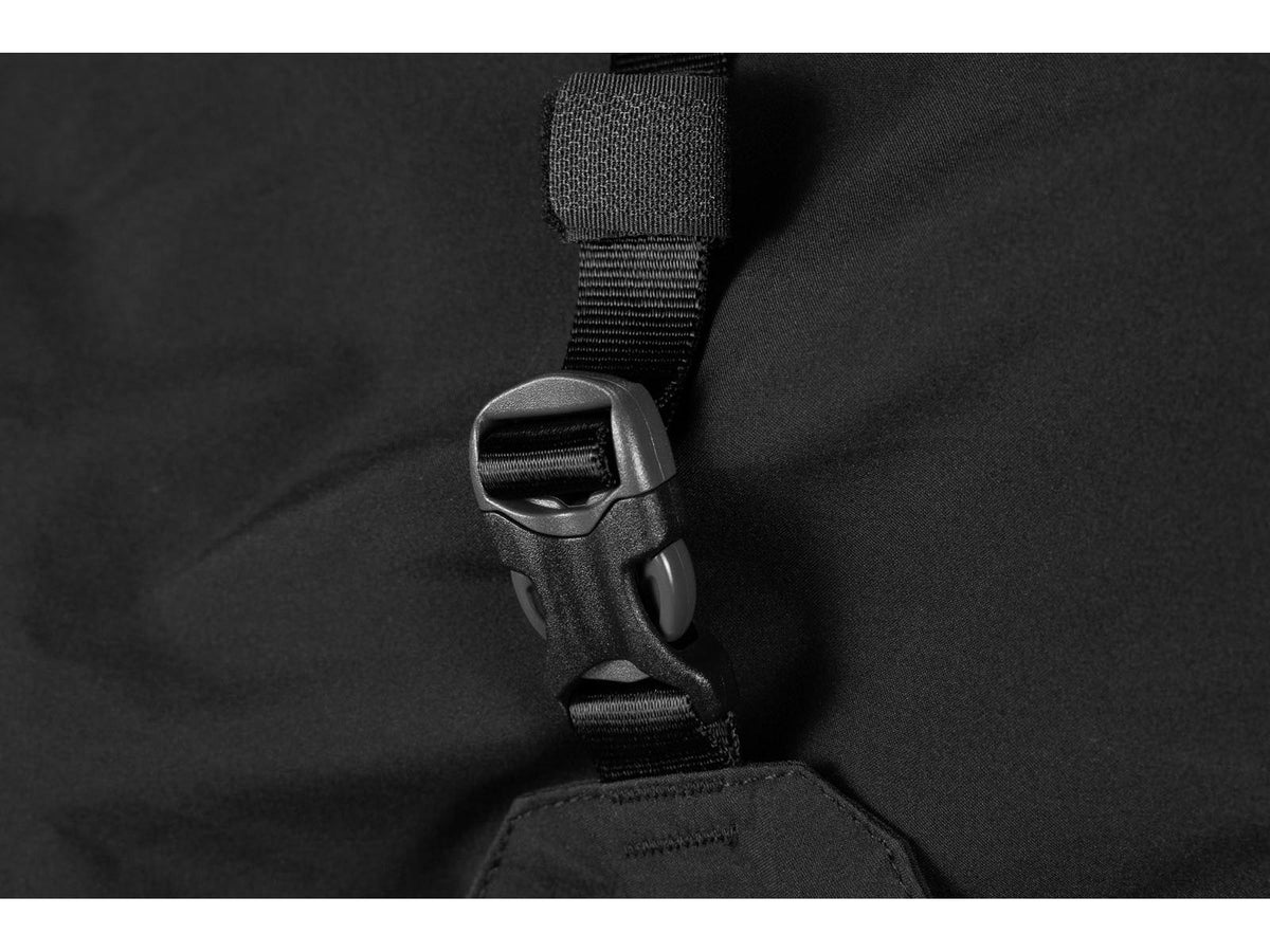 Non-Stop Fjord Raincoat regndekken til hund i sort 30 cm