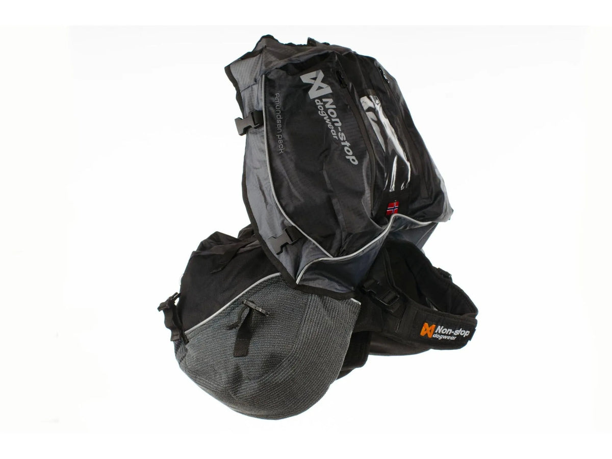 Non-stop dogwear Amundsen pack hundekløv – Svart/grå